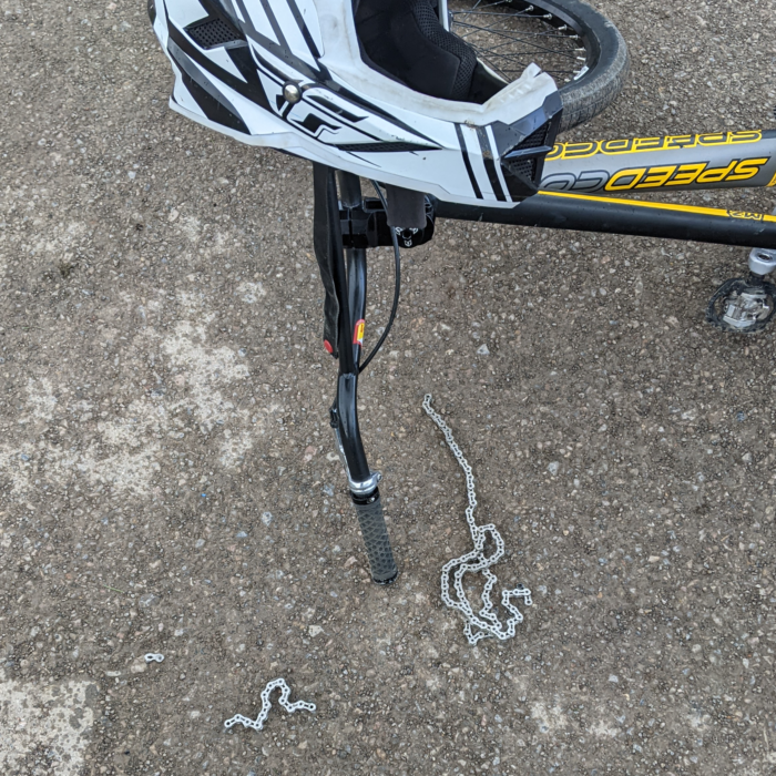 Snapped Chain